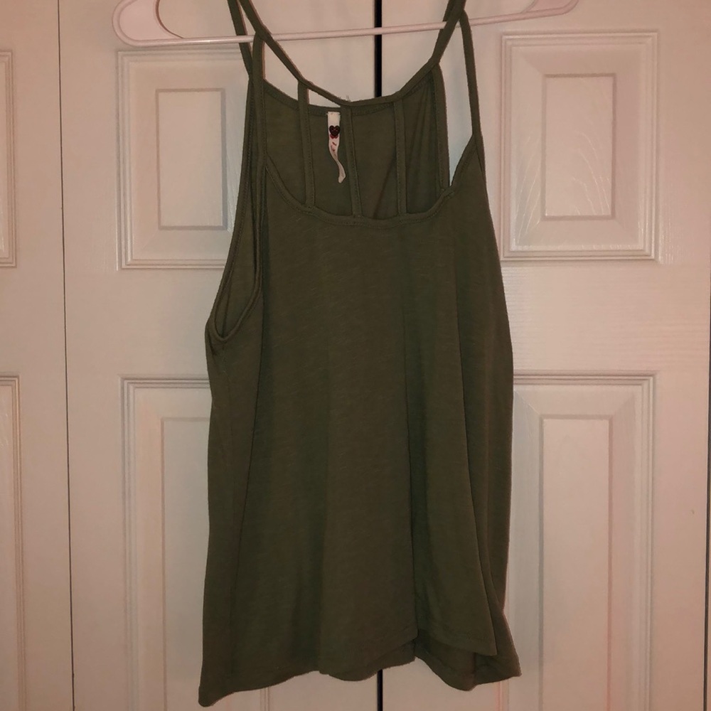 Olive green tank
